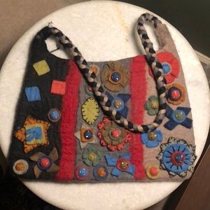 Rising Tide 🌸Felted Purse🌸